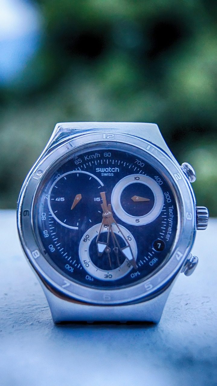 watch, time, swatch, clock, hour, minute, second, alarm, schedule, timepiece, stopwatch, timer, hours, minutes, seconds, countdown, blue clock, blue watch, blue schedule