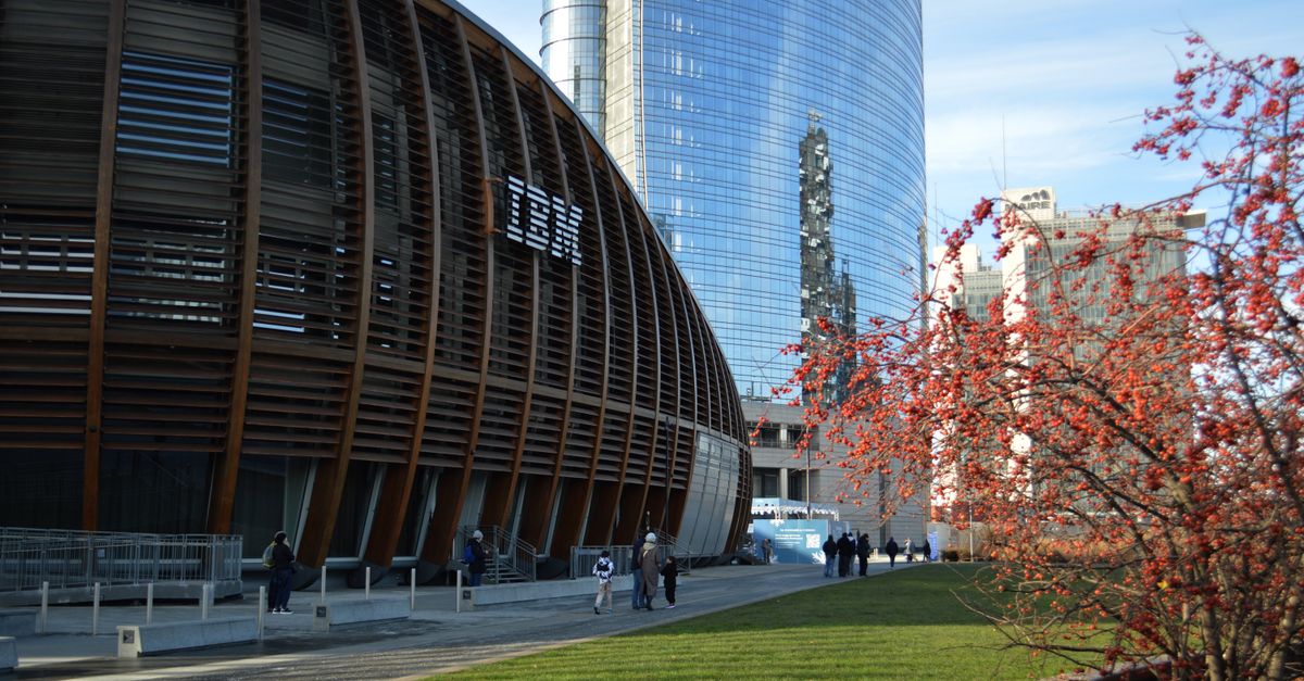 Contemporary architecture in Milan with skyscrapers and natural elements.
