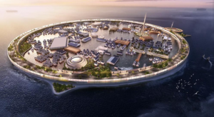 Кина гради пловечки научен остров тежок 74.000 тони: Огромна платформа ќе ги истражува најсуровите делови од океаните
